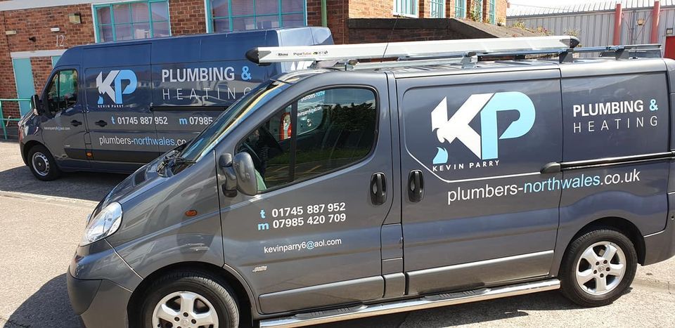 KP Plumbing Van side